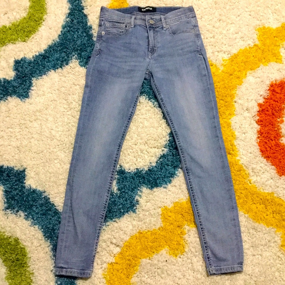 Express skinny jeans size 4R